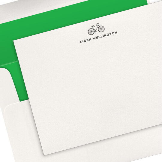 Outdoor Motif of Choice Letterpress Flat Note Cards